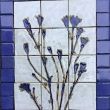 Zestaw kafli ceramicznych "Delft"