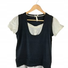 NEXT bluzka typu 2w1 dzianina 38 M