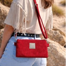 Sztruksowa saszetka na telefon Chili