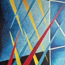 duży obraz do salonu abstrakcja olej na plótnie