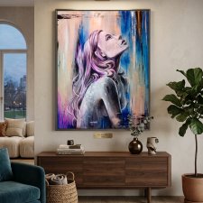 Dialog z wszechświatem 80x60 cm