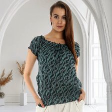 Bawełnina bluzka VINTAGE Folia Paris