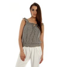 Bluzka z marszczonymi ramionami VINTAGE Folia Paris