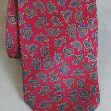 Jedwabny krawat vintage