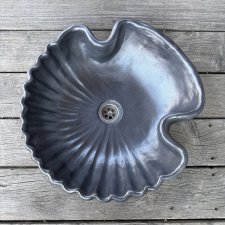 umywalka muszla grafitowa