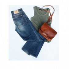 NUDIE JEANS ORGANIC COTTON SPODNIE