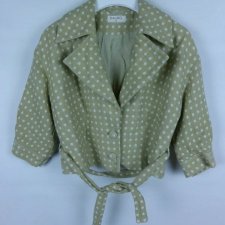 Kaliko krótka wiosenna kurtka groszki 12 / 38