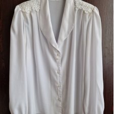 Wizytowa koszula z koronką