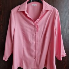 Wizytowa koszula z falbanką