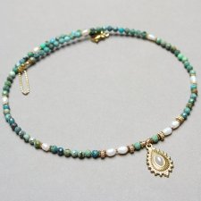 Turkus vol. 45 /choker/ naszyjnik 18.02.26 - Szlachetna kolekcja