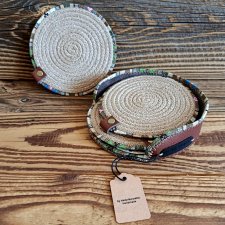 Zestaw Boho podkładek pod kubki