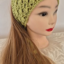 Szydełkowa chustka na głowę – Boho – Handmade