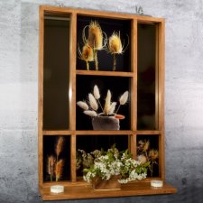 Wall-art – suszki - światło, półmrok, cisza