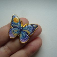 PIN PRZYPINKA BROSZKA MOTYLEK
