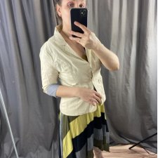 płócienny żakiet letni