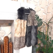 Kamizelka futrzana S