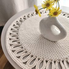 SZNURKOWA PODKŁADKA ŚREDNICY 55CM