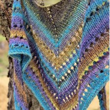 Słoneczny brzeg / chustka z Noro