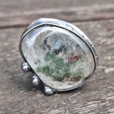 Mech w lodzie  - pierścionek regulowany