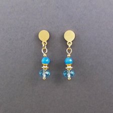 Kolczyki mini z kryształkami Swarovskiego