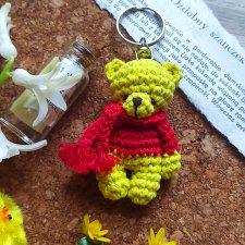 Miś breloczek Kuba, misie breloczki