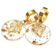 Alloys Collection -Płatki złota /13.10.25/ - kolczyki