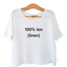 exclusive 100% linen T-shirt KappAhl