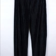 River Island welurowe plisowane spodnie 14 / 40