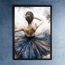 Baletnica 2 - grafika na plakacie na A3