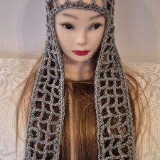 Ręcznie robiony czepiec– unikatowy dodatek w stylu boho/avant-garde