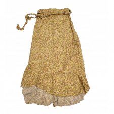 TG.UNICA Made in Italy spódnica midi łączka 34 XS