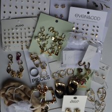 duży zestaw biżuterii nowa i używana Aldo, Pieces, Even & Odd, Anna Field, Heideman