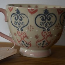 nowa duża filiżanka New Look ornamenty boho