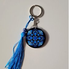 Niebieski brelok, amulet czakra gardła - Sodalit - Komunikacja, prawda, ekspresja