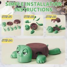 podstawka pod kubek żółw