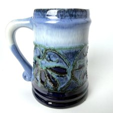 Kufel Fat Lava Strehla Keramik NRD lata 60-70 kubek vintage retro design