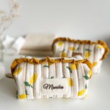 Personalizowana kosmetyczka z imieniem - cytrynki