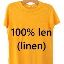exclusive 100% linen T-shirt