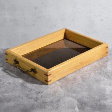 Taca / prezenter Midi brąz kute uchwyty