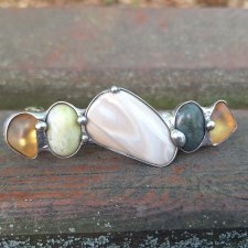 Krzemień krzesze ogień - klamra do włosów