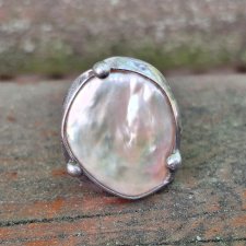 Perła po prostu- pierścionek regulowany