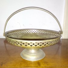 PATERA KOSZ METALOWY VINTAGE DLA DOMU