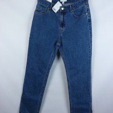 H&M straight jeans high waist z metką 14 / 42