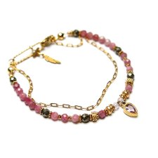 Turmaliny różowe vol. 19 /23.11.25/ - bransoletka