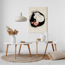 OBRAZ NA PŁÓTNIE 70x100cm Kobieta 0617