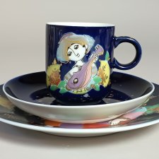 ROSENTHAL STUDIO-LINIE – ORIENTALISCHE NACHTMUSIK – BJØRN WIINBLAD – TRIO KOLEKCJONERSKIE