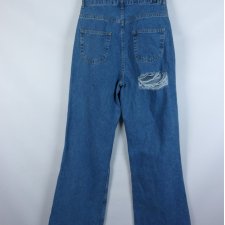 Shein flare jeans proste spodnie dżins 6 / 34