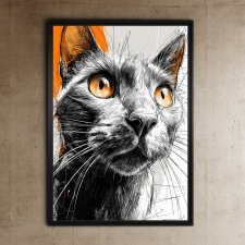 Kocie życie 2 - grafika na plakacie na A3