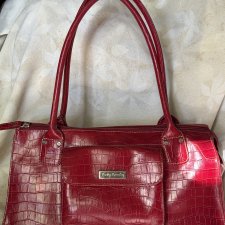 Betty Barclay Accessories efektowna oryginalna torebka do ręki piękny kolor ciekawa forma