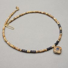 Jaspis krajobrazowy choker - Szlachetna kolekcja /19.04.26/